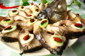 很鲜嫩的蒸鱼。