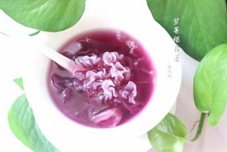 喜欢这一抹紫色。