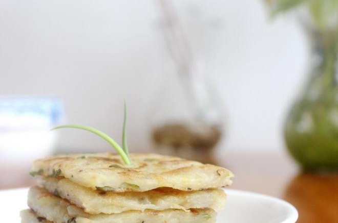 葱花土豆丝饼