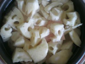 切滚刀的藕块就行了