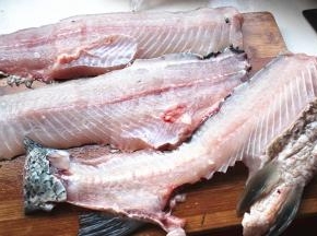 草鱼一条，不要鱼头，洗净去除内脏后片下鱼肉。