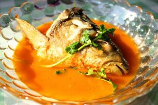 配米饭超级棒。