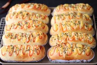 出炉，放冷却架凉透。