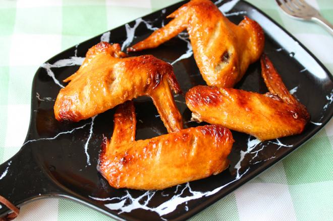 葱香蚝油烤全翅