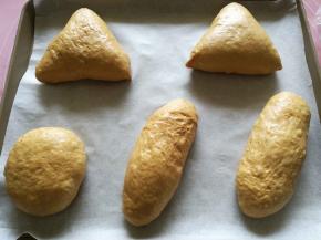 做了三种形状，整形后表面覆盖进行发酵