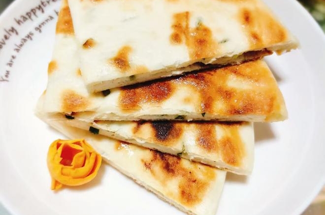 发面葱油饼