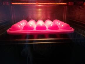 放入烤箱中层，170度25分钟。