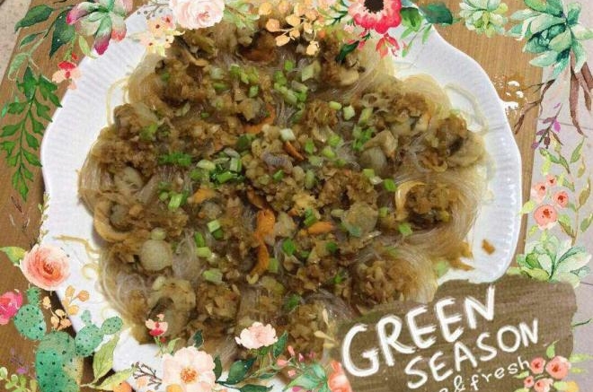 蒜泥粉丝蒸扇贝肉