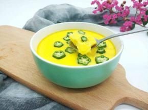 滑溜的鸡蛋羹就蒸好了！