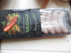 珍妮香肠拿出来解冻