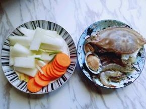 所有食材准备好了。