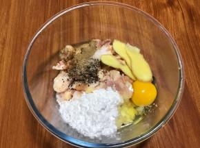 放入各种调料