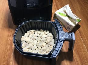 放入炸锅中