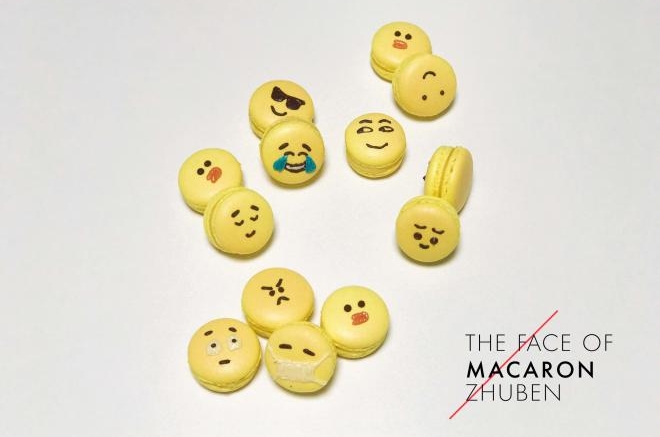 莎莉鸡&EMOJI马卡龙