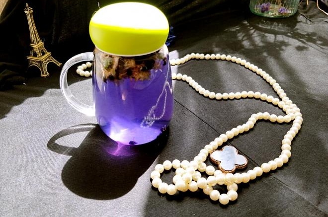 赏心悦目一杯----黑枸杞菊花茶