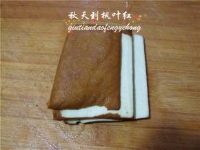 香干先片成薄片