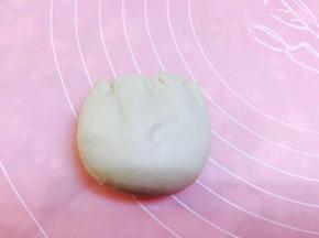 像这样子包好口向上