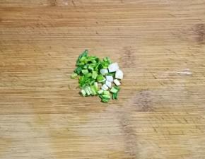 小葱切碎