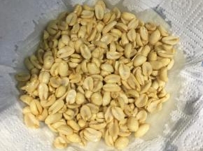 炸到花生变干捞起