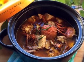 待豆腐都是气孔，就可以了；开锅；