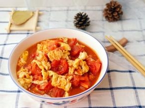 装盘就可以吃了，和平常的番茄炒蛋不一样的口感。喜欢的可以试试。