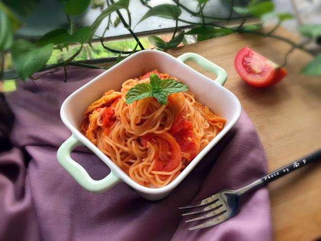 番茄意面--秋燥就差一碗面