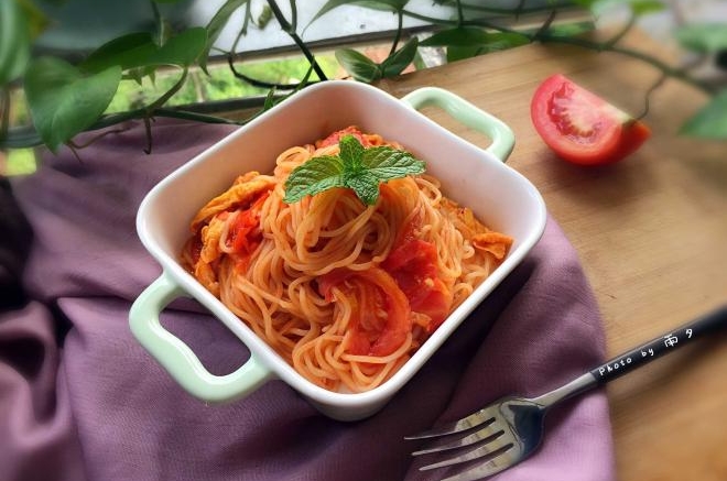 番茄意面--秋燥就差一碗面