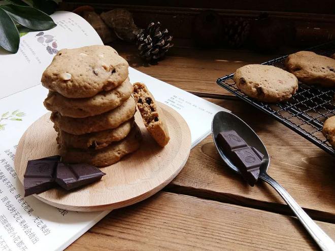 巧克力杏仁软曲奇