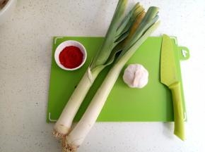 准备配菜