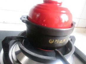 小火焖煮5分钟即可，是水分蒸发的差不多干了。