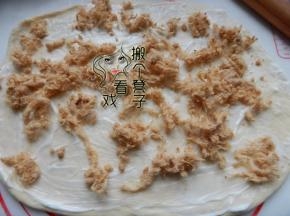 撒上肉松