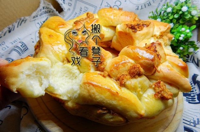 肉松手撕面包