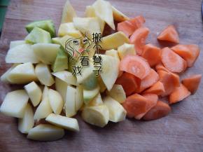 胡萝卜土豆切好