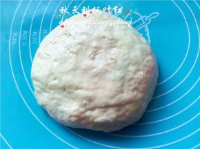 取出揉制，排气