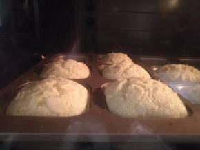 13.立刻放入烤箱中层，所以烤箱一定要在开始时就预热好。.烤箱170度，烤20分钟，中途不要打开烤箱。