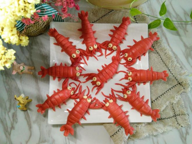 小龙虾一口馒头