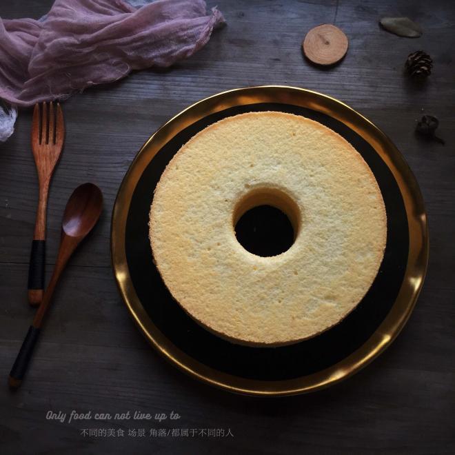 7寸中空戚风蛋糕