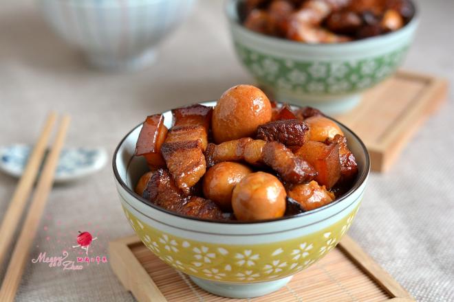 红烧肉炖鹌鹑蛋