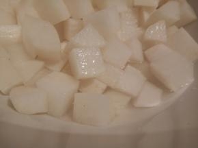 腌制1小时，好多萝卜水，萝卜水不要，