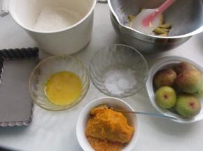 各种材料称重备用。