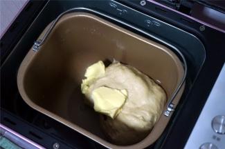 程序结束后放入软化的黄油，然后再次启动imix程序。