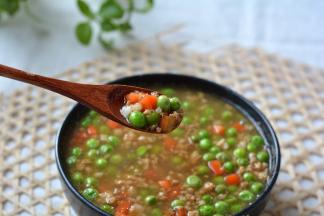 又是菜又是汤，好棒的说