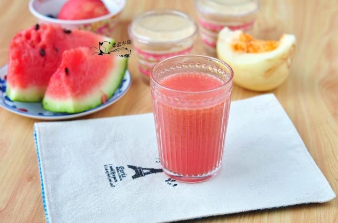 西瓜蜜桃汁