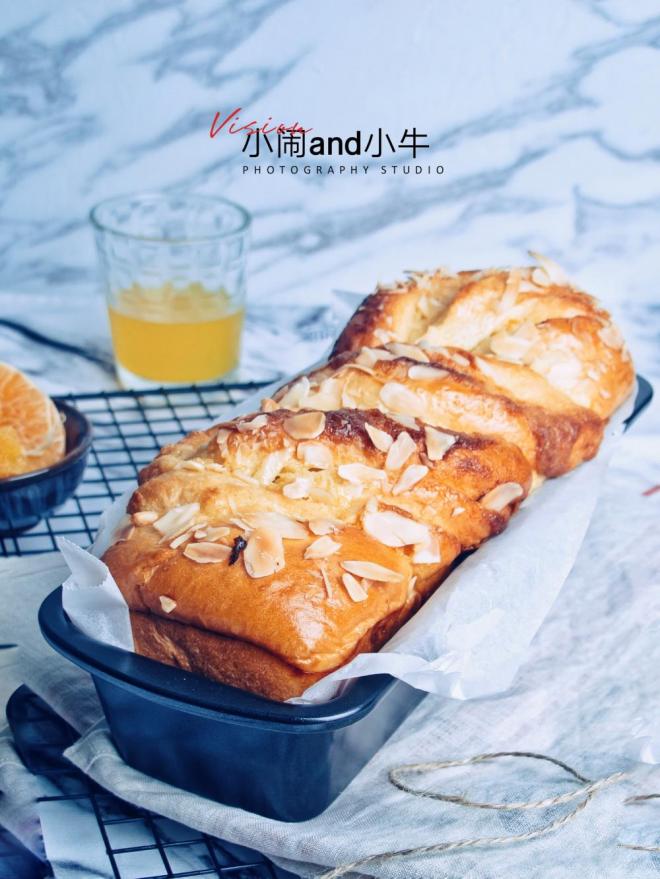 橙皮奶酥枫糖土司