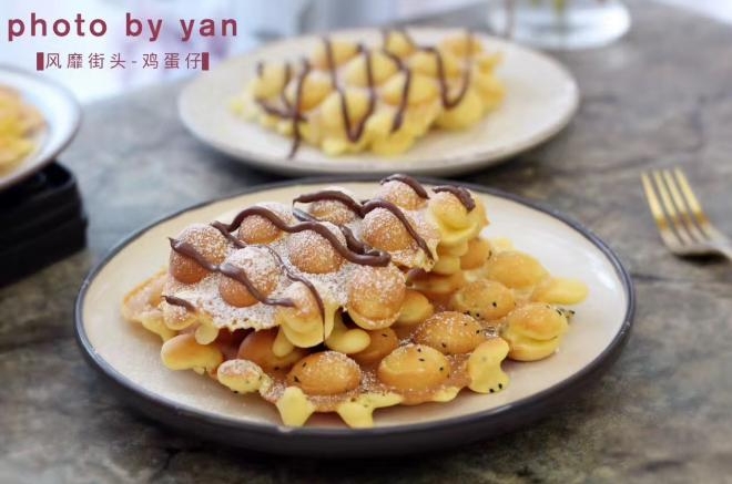 风靡街头的-鸡蛋仔（冰淇淋）