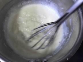 小火加热，不停搅拌