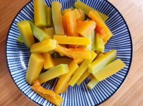 捞出来把水倒掉。