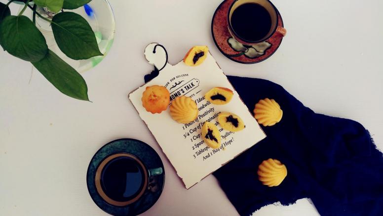 软心巧克力奶酪玛德琳蛋糕