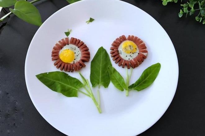 火腿肠太阳蛋