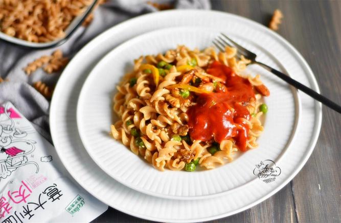 田园干果全麦螺旋面